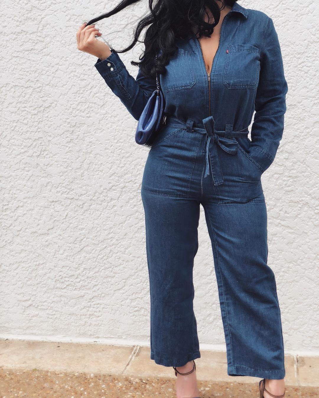 13 Of The Hottest Denim Jumpsuits for Spring