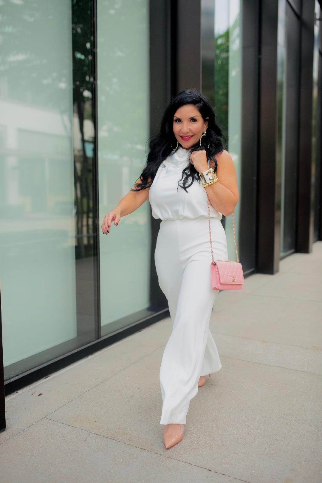 How To Style A White Jumpsuit